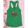 thumbnail image 3 of Mothers Day Purple Lettering Racerback Tank Women -Image by Shutterstock, Female Medium, 3 of 4