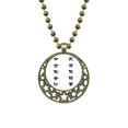thumbnail image 1 of Es difícil citar un contador Colgante Estrella Collar Luna Cadena Joyas Unbranded M, 1 of 3