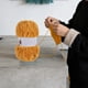 thumbnail image 5 of Hilo de algodón de piel sintética de visón para tejer y ganchillo – Hilo grueso, suave y voluminoso para sombreros, mantas de bebé, bufandas – 67 yardas, 5 of 6