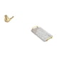 thumbnail image 5 of Figura de pájaro dorado, estatua de animal, adorno moderno para decoración del hogar, escultura de pájaro para escritorio, oficina, repisa, sala de es, 5 of 8