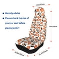 thumbnail image 6 of Haiem Sushi Roll Printed Car Seat Covers Set of 2, Universal Fit Car Seat Covers,Protective Seat Covers,Comfortable Car Seat Covers, Easy Installation Seat Covers, 6 of 9