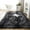 Black, variant on DODOING 5 Sizes and 6 Colors Shaggy Fluffy Faux Fur Area Rug Door Mat, Tie Dye Style, Softest, Luxurious Shag Carpet Rugs for Bedroom, Living Room, Luxury Bed Side Plush Carpets, Rectangle