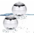 thumbnail image 1 of Floating Pool Light, Solar Pool Light, Triumph 2 Floating LED Lights Automatic RGB Changing Waterproof Ball Lamp Solar Powered Submersible LED Lights for Pond/Garden/Swimming Pool/Water, 1 of 1