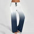 thumbnail image 2 of Sngxgn Women's Casual Loose Wide Leg Cozy Pants Sweatpants Comfy High Waisted(Navy,S), 2 of 6