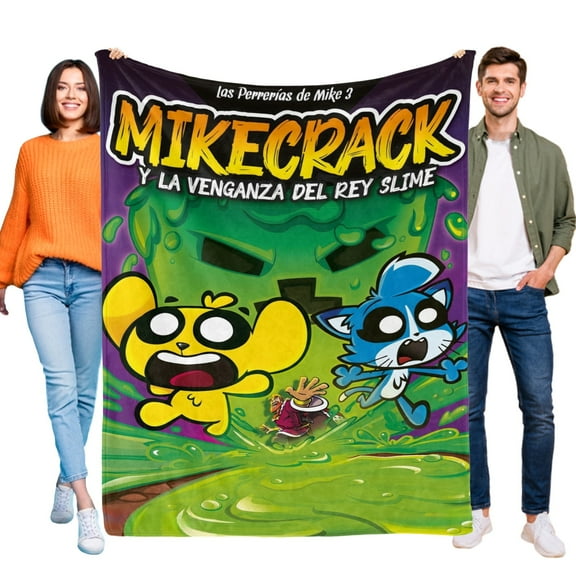 Mikecrack Miner Blanket for Boys Girls Lightweight Kids Throw Blanket Cute Soft Blankets Flannel Plush Blankets Gifts 30x40in