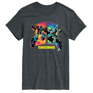 Transformers - Opt Vs Meg Clash - Adult Short Sleeve Tee