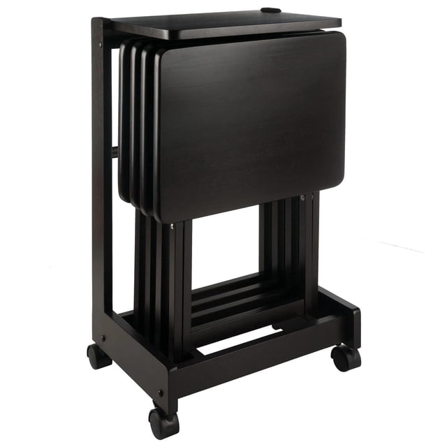 Juego de mesa para aperitivos Casafoyer Wood Dylan Brienda de 5 piezas