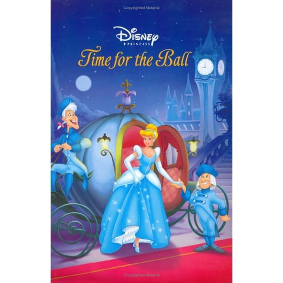 Pre-Owned Disney Princess Time for the Ball (Clock and Storybook) (Hardcover) 0786836059 9780786836055