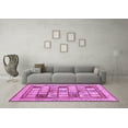 thumbnail image 3 of Ahgly Company Indoor Rectangle Abstract Purple Contemporary Area Rugs, 2' x 3', 3 of 4