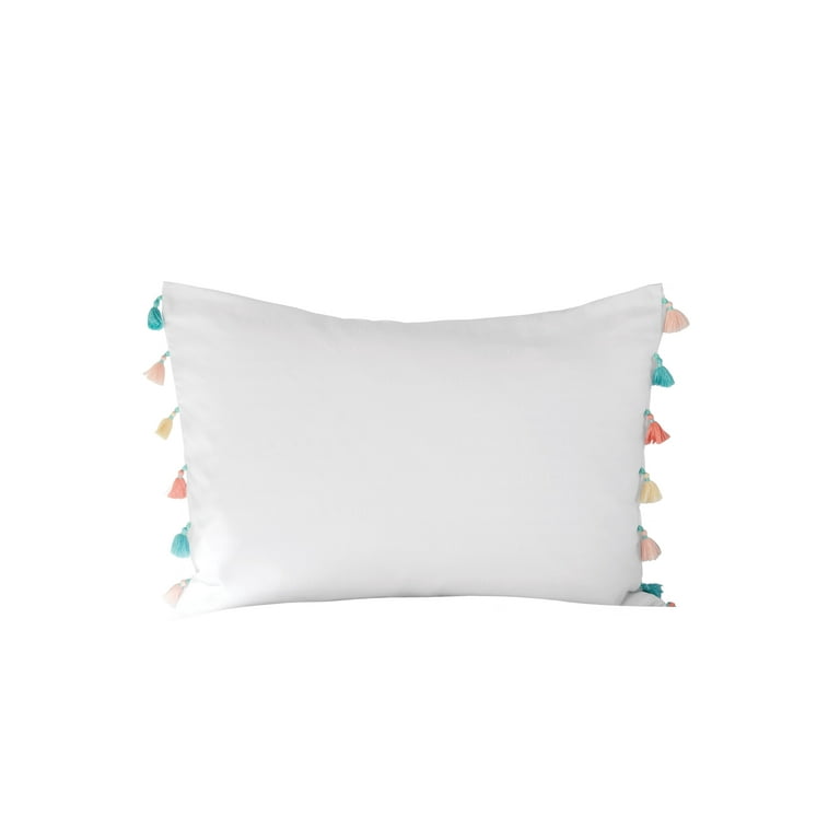 Your zone seersucker tassel comforter cheap and sham set