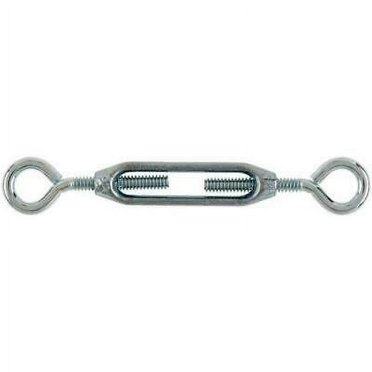 Hampton Zinc-Plated Aluminum/Steel Turnbuckle 70 lb Hampton Zinc-Plated Aluminum/Steel Turnbuckle 70 lb