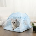 thumbnail image 5 of Pets Tent Bed House Indoor Cave for Cats Puppies Small 2-Sided Removable Cushion Pad Easy to Clean, 5 of 8
