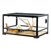24 Gallon Full Glass Terrarium for Reptiles And Amphibians