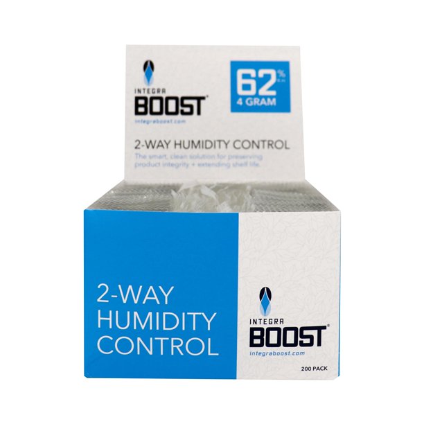 Paquete de control de humedad Integra Boost 62% HR 4 g para almacenamiento de alimentos