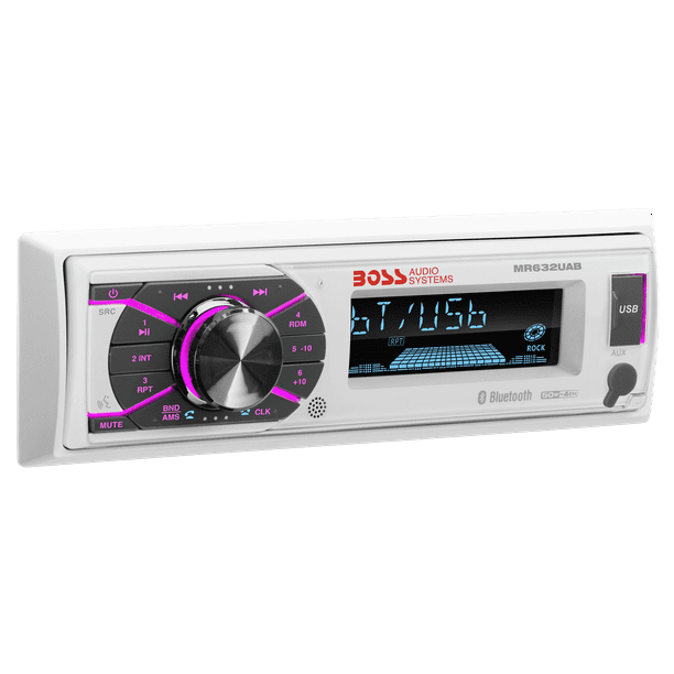 BOSS Audio Systems MR632UAB Marine Stereo System Single Din