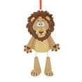 thumbnail image 5 of Ornaments by Elves Personalized Lion Ornament with Dangling Legs King of the Jungle 2024 .25 lbs., 5 of 10