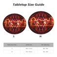 thumbnail image 6 of Rock Tool Band Music Round Tablecloth Fitted Elastic Tablecloths Indoor Outdoor Table Cover Decor For Kitchen Picnic Party, 6 of 8