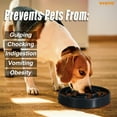 thumbnail image 2 of WHIPPY Slow Feeder Dog Bowl for Large Dogs Bloat Stop Preventing Choking Dog Bowls, 2 of 7