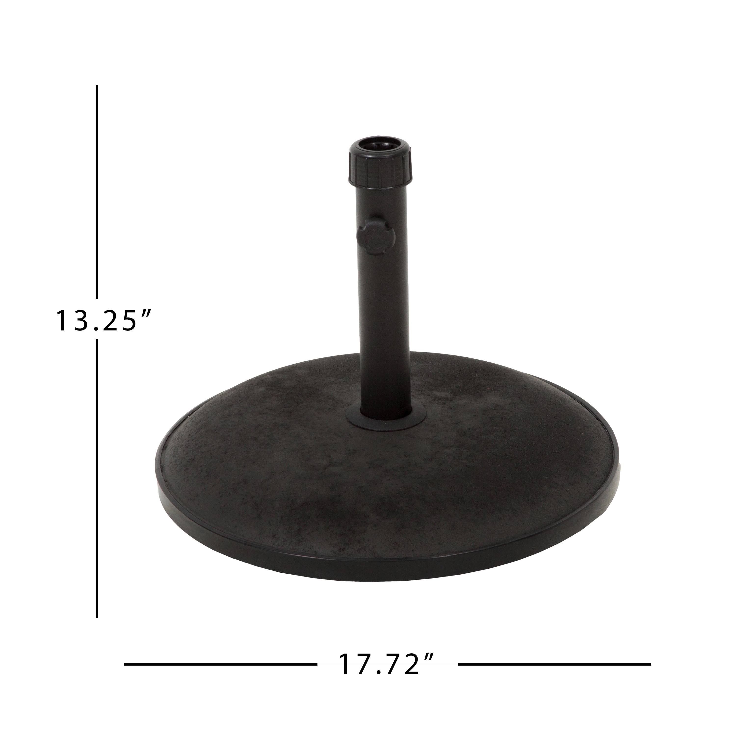 Tookss Outdoor Patio Round Umbrella Base, Free Standing HeavyDuty Market Patio Umbrella Stand For Backyard Deck Poolside Patio