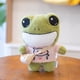 thumbnail image 2 of Cute/Soft/Clothing Frog Plush Stuffed Toys Big Eyes Frog Doll Gift to Kid Girl Boys Decoration Desktop Interior Birthday Pillow zhangmengya LED, 2 of 2