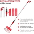 thumbnail image 3 of Eyliden Spray Mop 2 Washable Microfiber  Mop Pads 400ML, 3 of 7