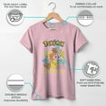 thumbnail image 3 of Girl's Pokemon Gotta Catch ‘Em All Flowers Graphic Tee Light Pink X Small, 3 of 9