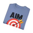 thumbnail image 3 of Humorous Aim Projectiles Leisure Fun Sports Enthusiast Novelty Entertainment Competition Family Bonding Unisex Garment-Dyed T-shirt, 3 of 4