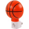 thumbnail image 2 of 2 piezas de color blanco cálido: versión mejorada, luz nocturna LED enchufable para niños, lámpara con forma de baloncesto, cuida bien el sueño de los niños brillar  Electrónica, 2 of 5