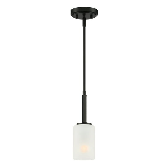 Designers Fountain Carmine 1 Light Matte Black Pendant, D239M-4P-MB