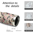 thumbnail image 3 of 30 oz Dachshund Tumbler with Handle and Flip Straw, Dog Stainless Steel Insulated Cup with Lid and Straw,Travel Coffee Mug Water Bottle,Christmas Birthday Mothers Day Gifts for Women Animal Lovers, 3 of 6