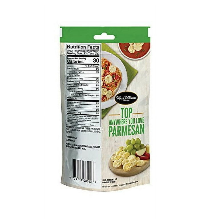Mrs. Cubbison's Parmesan Crisps For Salad Toppings, 1.98 oz