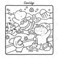 thumbnail image 3 of Coloring Book Coco Wyo Little Cuddles for Adults and Teens, 3 of 9