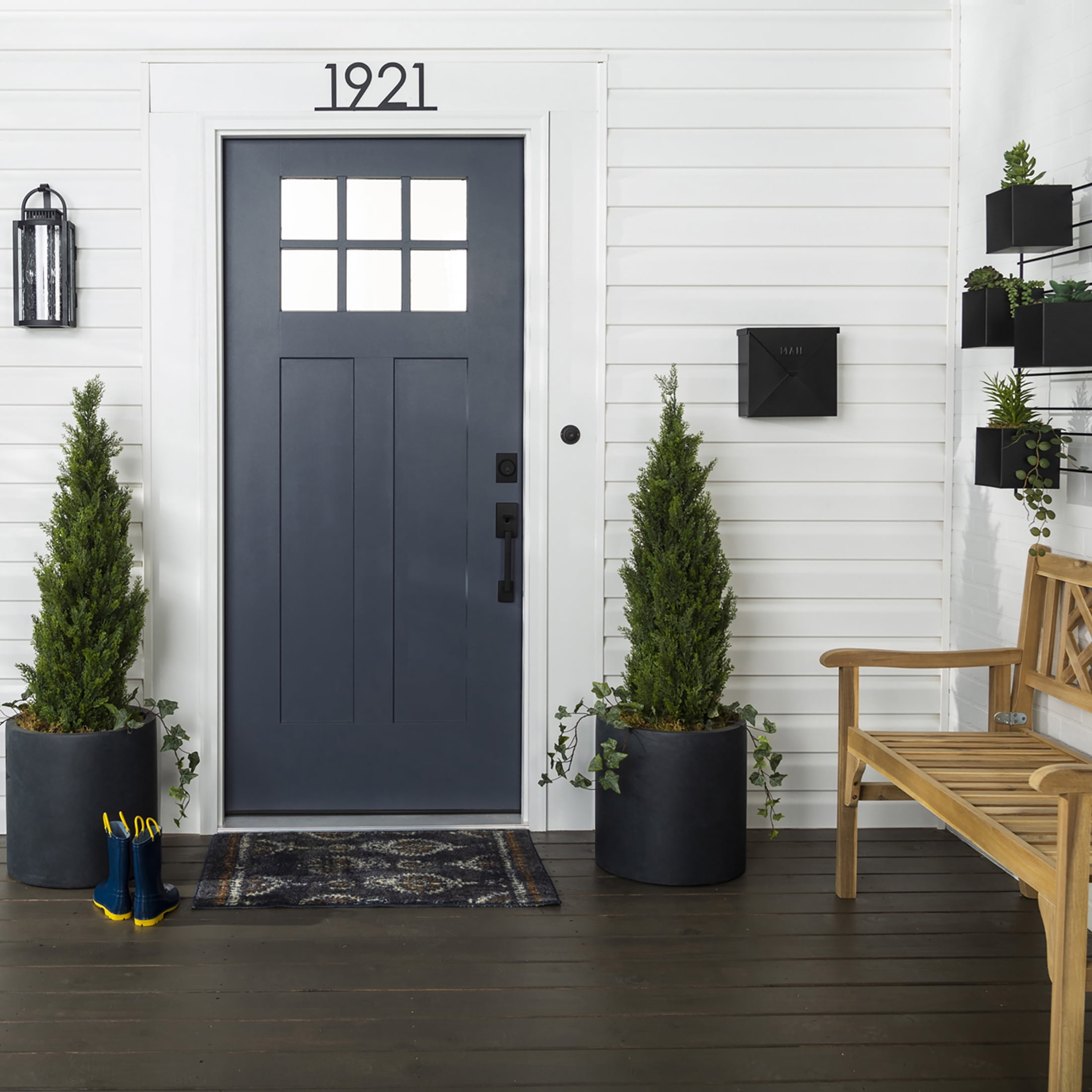 Nantucket Navy, Rust-Oleum Door and Trim Paint Satin-369386, Quart