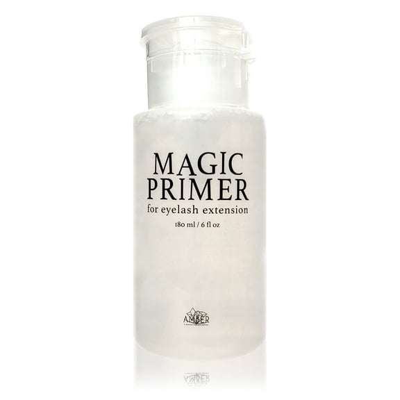 Amber Lash Magic Primer (6.0 fl.oz/180ml), Super Gentle Eyelash Extension Primer
