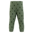 thumbnail image 3 of Hudson Baby Infant Boy Thermal Tapered Ankle Pants 4pk, Bear Tree, Newborn, 3 of 6