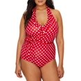 thumbnail image 1 of ModCloth Womens Reese Halter One-Piece Style-MC6256-6375, 1 of 2