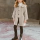thumbnail image 1 of Cowsor Boy's Wool Blend Pea Coat Notched Collar Single Breasted Overcoat Warm Winter Trench Coat, 1 of 7