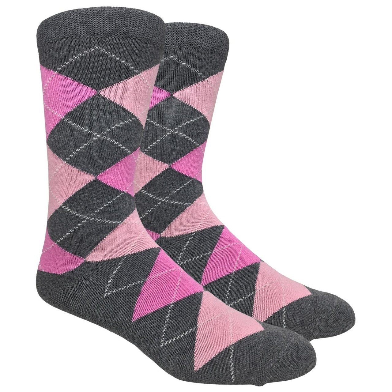Big Tall Argyle Socks for Men 3 pack 13-15 - image 4 of 4