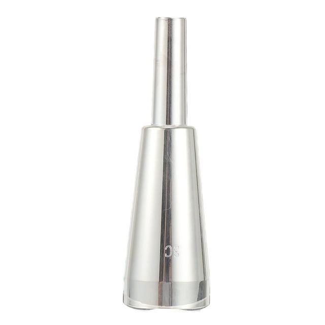 MasteelfCA 1 Pce Embout de Trompette de Remplacement Accessoire Professionnel 3C Trompette (Argent)