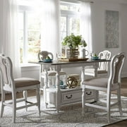 Liberty Furniture Industies, INC Magnolia Manor Counter Height Chair (RTA) in Antique White