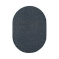 thumbnail image 1 of Furnish my Place Modern Plush Solid Color Rug - Petrol Blue, 12' x 20' Oval, Pet and Kids Friendly Rug. Made in USA, Oval, Area Rugs Great for Kids, Pets, Event, Wedding, 1 of 5
