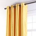 thumbnail image 2 of Tribeca Faux Silk Grommet Single Curtain Panel, 2 of 4