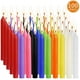 thumbnail image 1 of Mini Velas En Carillón, Velas Rituales Sin Aroma, Colores Variados, Ideales Ceremonias y Cumpleaños, Fiestas o Rituales, 100 Velas, 4 Pulgadas de Largo, 1 of 7