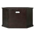 thumbnail image 4 of Martin Svensson Home Rustic Corner TV Stand for TVs up to 55", Espresso, 4 of 6
