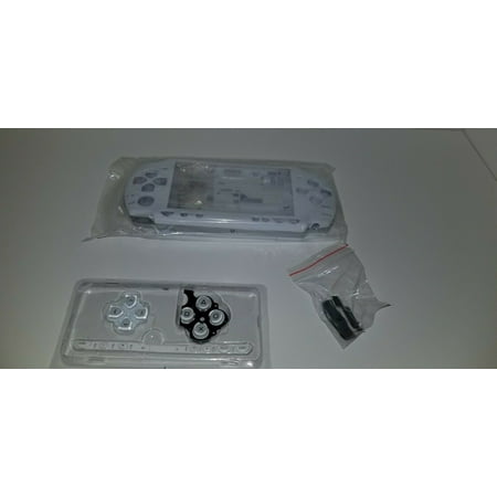 WHITE Full Housing Replacement Case Shell Kit For PSP 2000 2001 O34