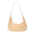 thumbnail image 1 of Bolso de hombro de color sólido Bolsos elegantes para mujeramarillo, 1 of 6