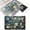 B, variant on 3D Floral Print Doormat Set Modern Bath Rug Entryway Carpet High Absorbency Machine Washable Floor Mat Indoor For Home Living Room