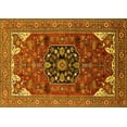 thumbnail image 1 of Ahgly Company Indoor Rectangle Persian Yellow Traditional Area Rugs, 2' x 3', 1 of 4