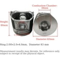 thumbnail image 3 of D1503DI Engine Overhaul Rebuild Kit (No valve set) For Kubota D1503DI Engine Tractor L2900 L3000 L3010 L3130 Loader R420 R420S Excavator KX91-3 U35 Round Combustion Chamber 38mm, 3 of 9