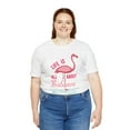 thumbnail image 5 of Amputee Humor TShirt “Flamingo Lifes About Balance V1 ” Crew Neck, 5 of 7